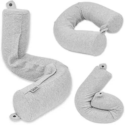 Dot&Dot Twist Memory Foam Travel Pillow