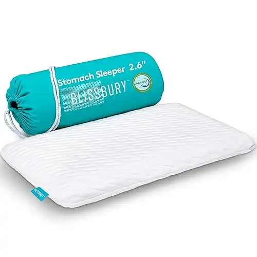 BLISSBURY Stomach Sleeping Pillow